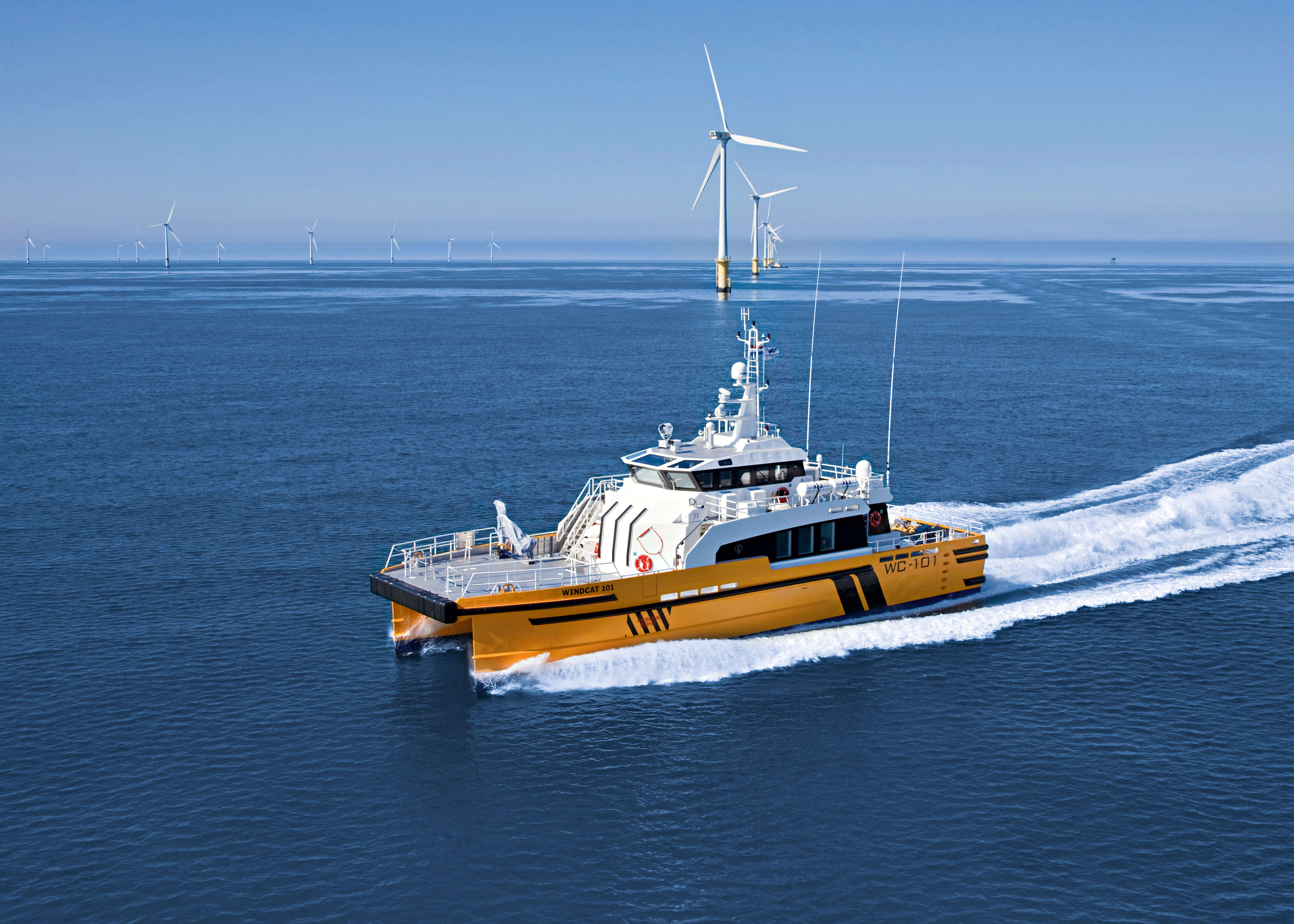 Offshore Wind Farm Service Vessel